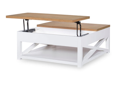Franklin - Cocktail Table - White