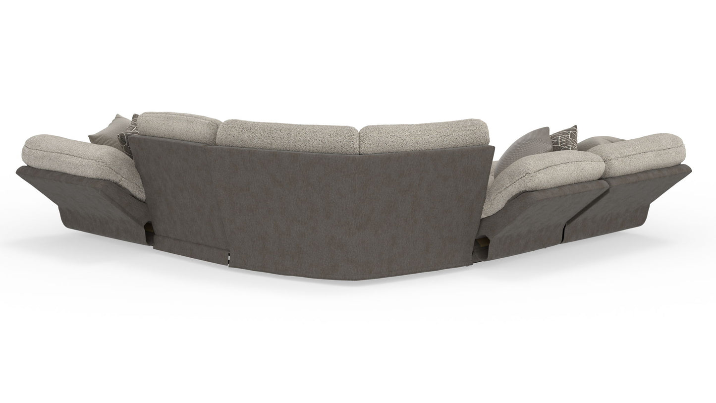 Rendezvous - Power Headrest Power Deep Seat LSF Recliner - Umber