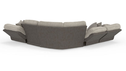 Rendezvous - Power Headrest Power Deep Seat LSF Recliner - Umber