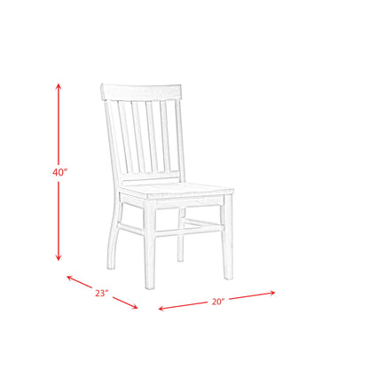 Lakeview - Round 5 Piece Dining Set (Table & Four Chairs) - White