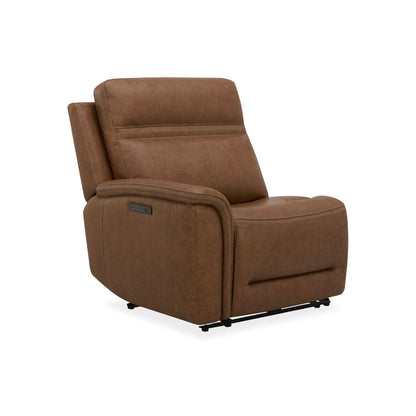 Cooper - L Arm Recliner P3 & ZG - Camel - Brown