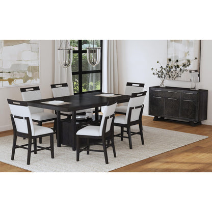 Transcend - Counter Side Chair (Set of 2) - Charcoal