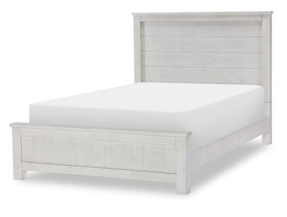 Preston - Full Panel Headboard - Bleached Linen