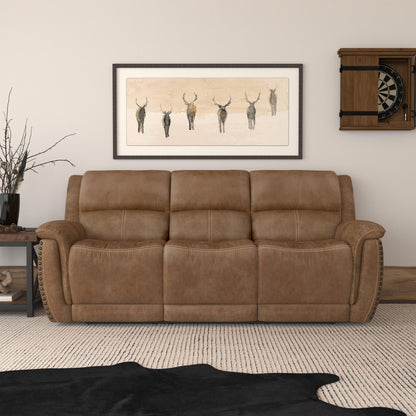 Beau - Power Reclining Sofa With Power Headrests
