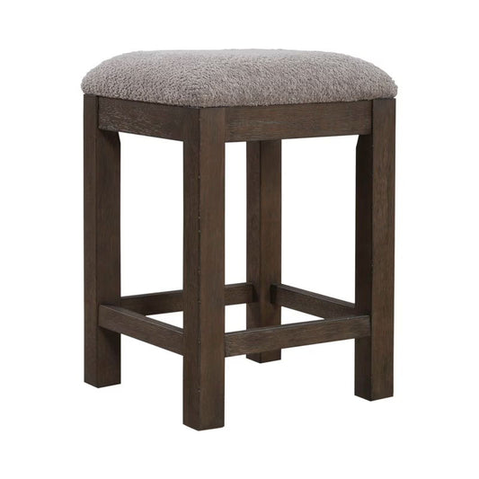 Cascade Falls - Upholstered Console Stool - Satin Espresso