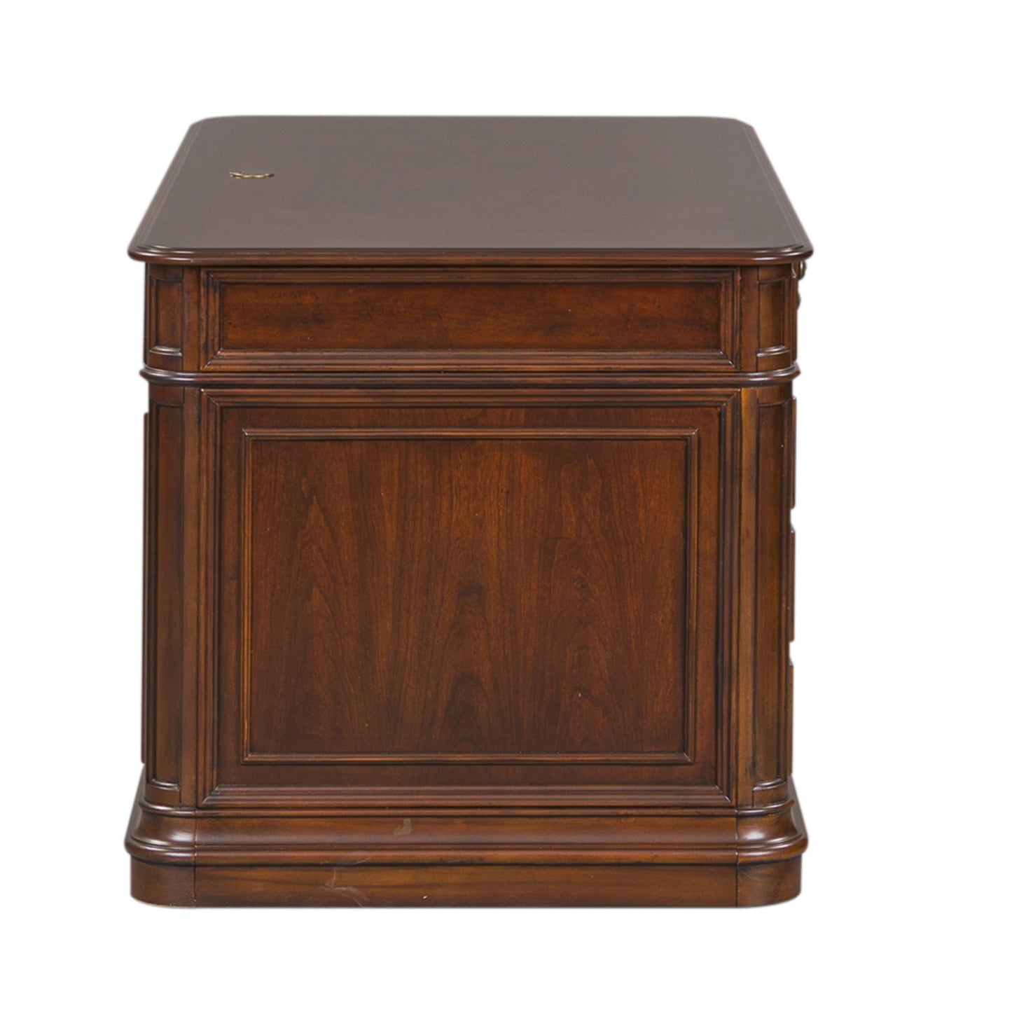 Brayton Manor - Jr Executive Desk Base - Dark Brown