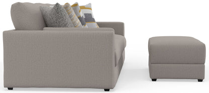 Trevor - Extra Deep Oversized Sofa With Included Storage Cocktail Ottoman