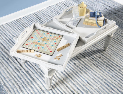 Vintage Market - Tray Top Cocktail Table - Picket Fence