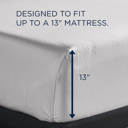 Linens - Tempur Luxe Egyptian Cotton Sheet Set - White