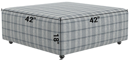 Chappy - Castered Cocktail Ottoman