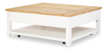 XXX's And OOO's - Cocktail Table - Two Tone