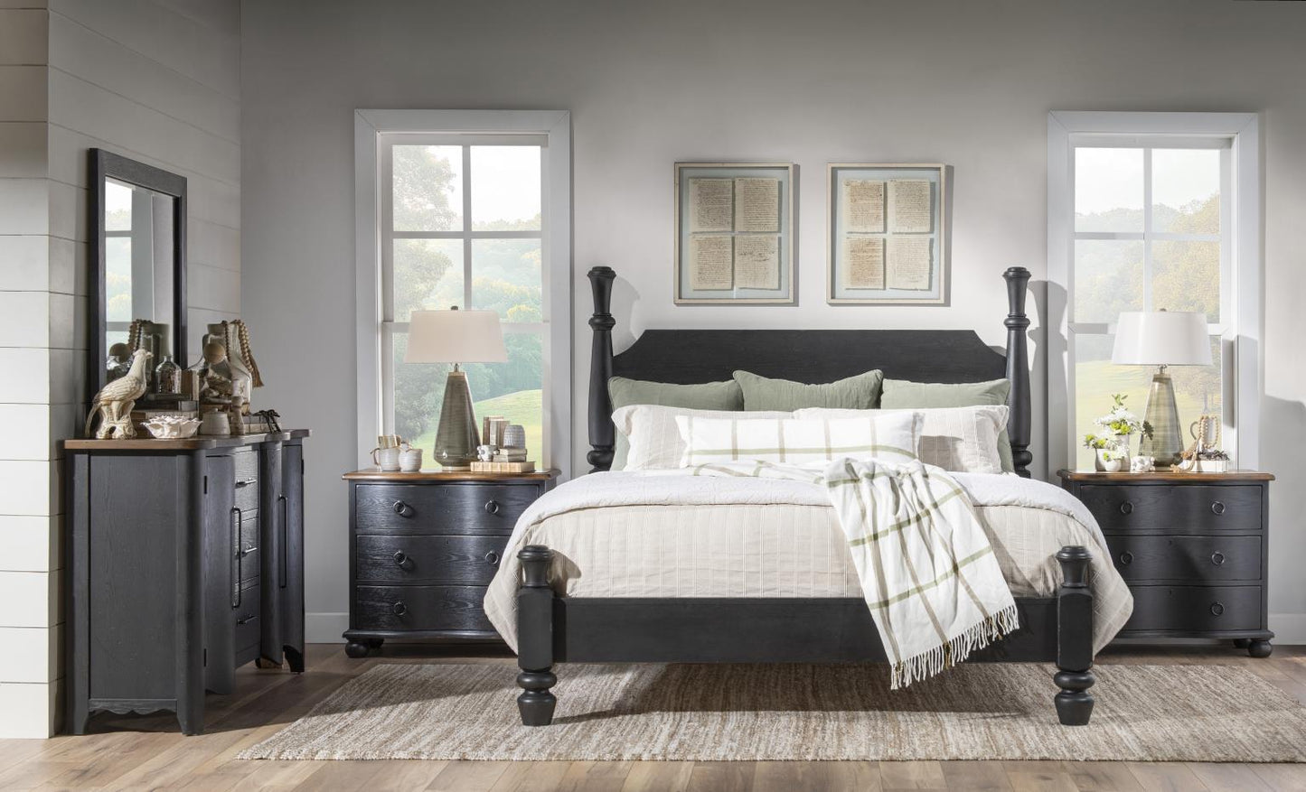 Vintage Market - Complete Chimney Post Bed