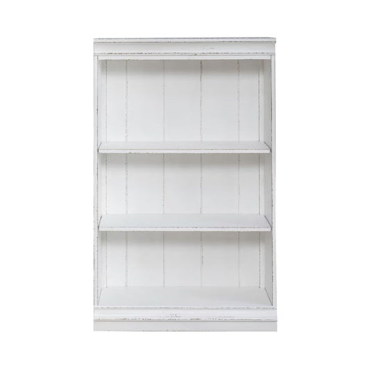 Magnolia Manor - 48" Bookcase - Antique White