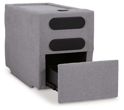 Modmax - Console With Audio System - Granite