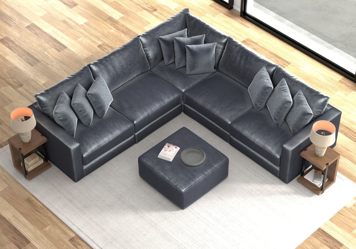 Remington - LSF Chair - Slate