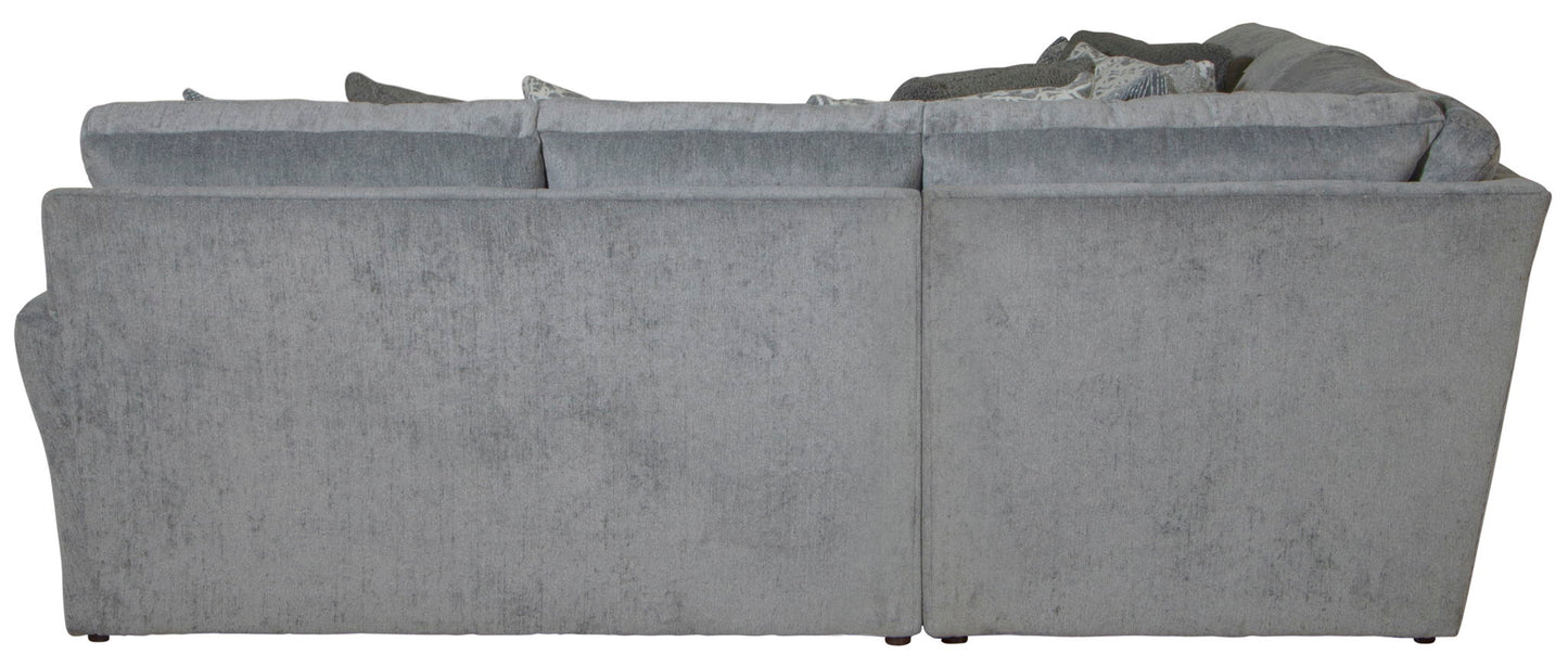 Glacier - Sectional With Included Accent Pillows