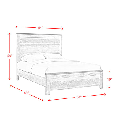 Nathan - Fan Back Chair With PU Seat (Set of 2) - Gray Oak
