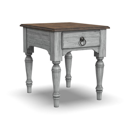 Plymouth - End Table - Gray