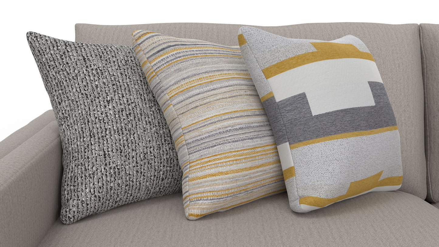 Trevor - Extra Deep Oversized Sofa With Included Storage Cocktail Ottoman