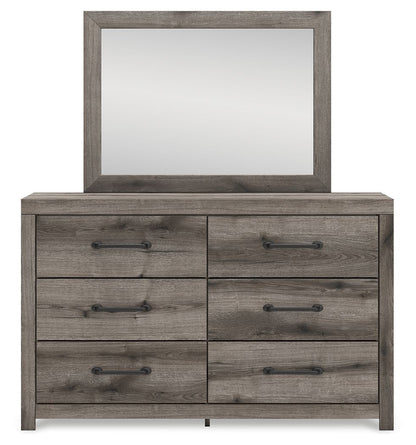 Graystorm - Dresser And Mirror - Brown Gray