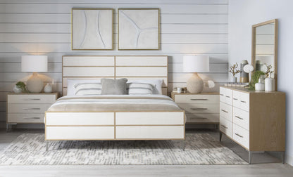 Biscayne - Complete Rattan Panel Bed