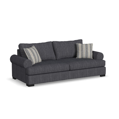 Florence - Fabric Stationary Extra Large Two-Cushion Sofa