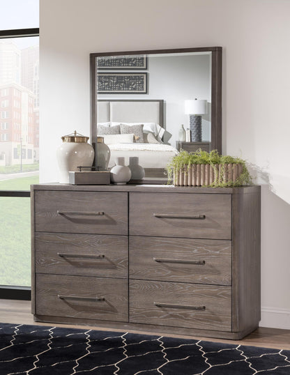 Horizons - 6 Drawers Dresser - Deep Sable