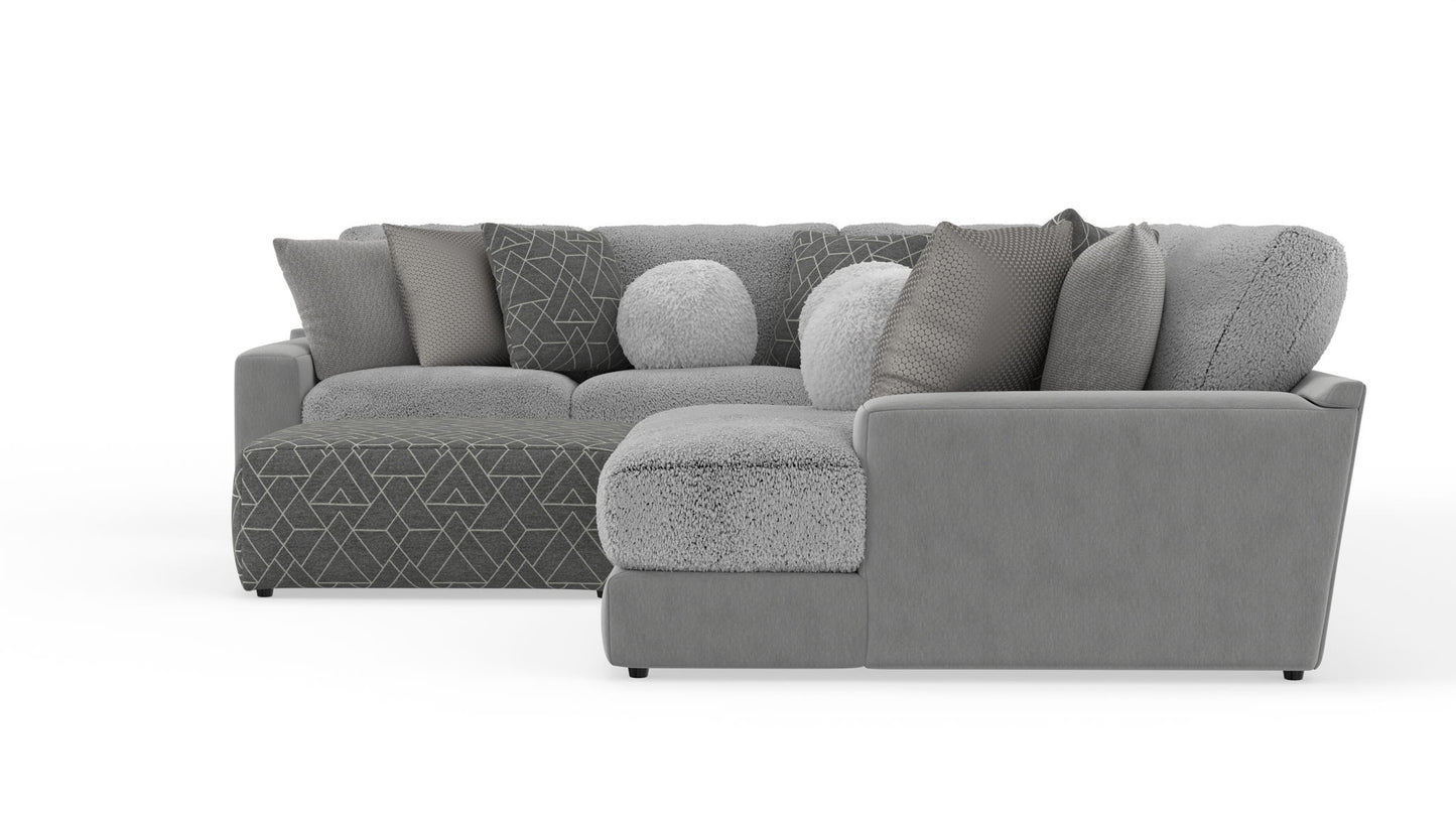Canyon - LSF Sofa - Platinum