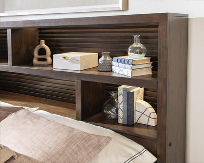 Architect - Complete Bookcase Bed With 1 Side Storage