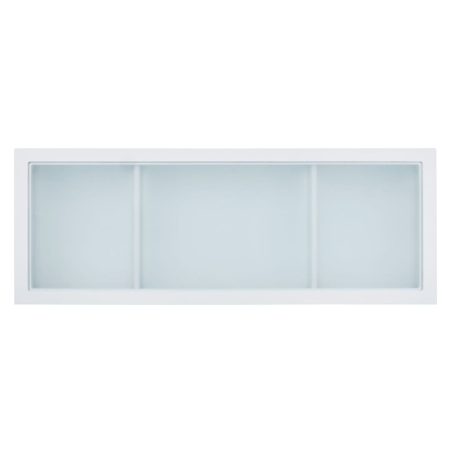 Amia - Complete Vanity With Lightbulbs - Glossy White