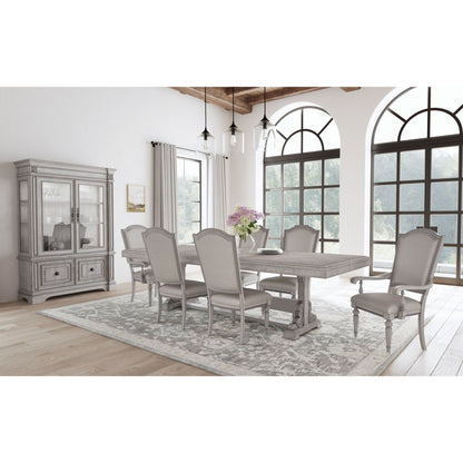 Glenmore - Dining Table With 2x18" Leaves - Aged Gray