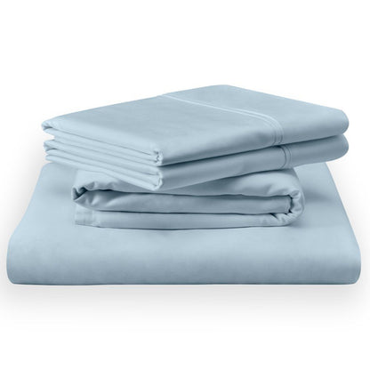 Linens - Tempur Classic Cotton Sheet Set - Sleepy Blue