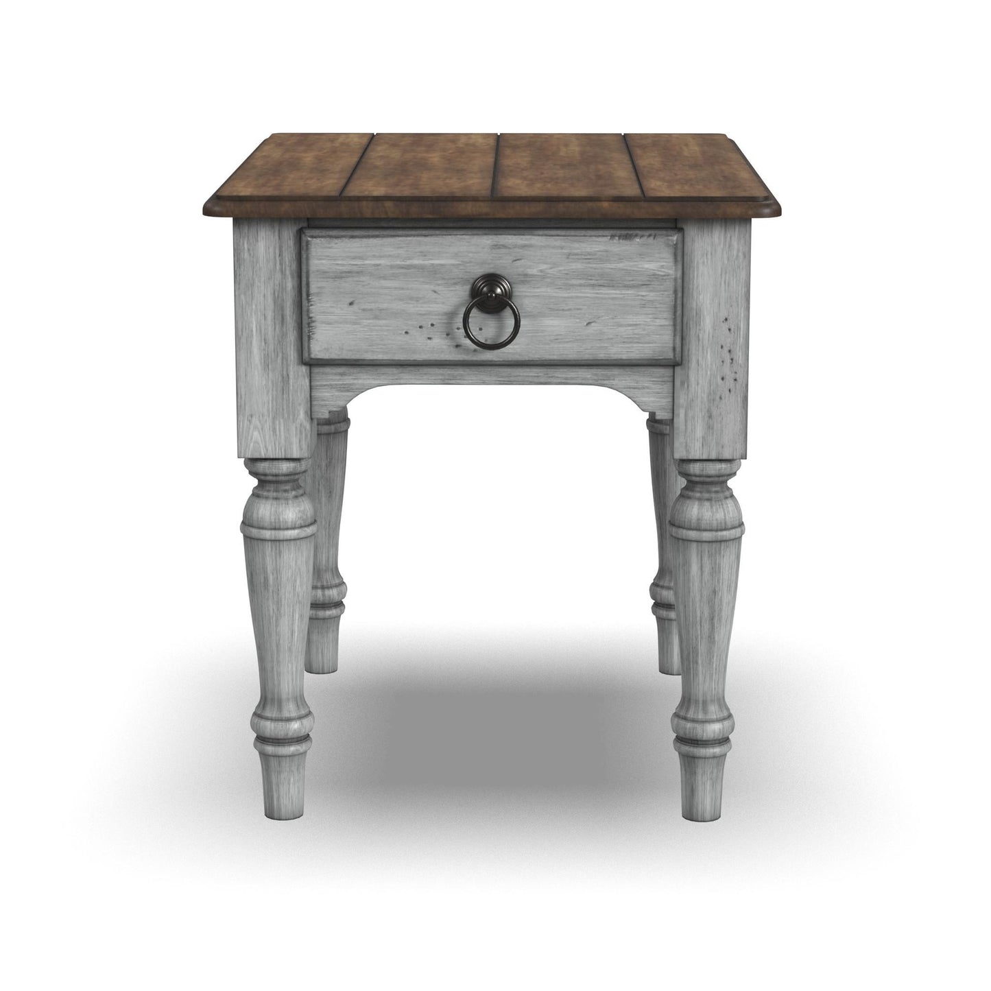 Plymouth - End Table - Gray