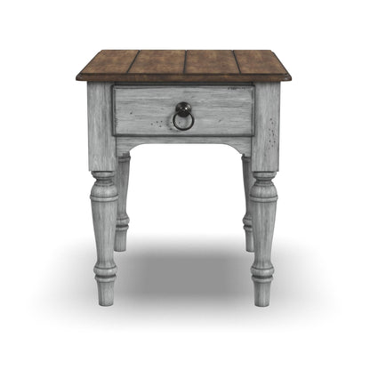 Plymouth - End Table - Gray