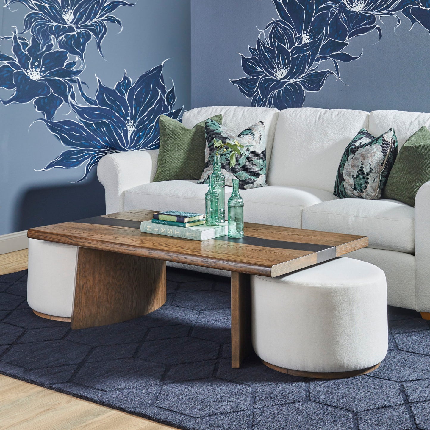 Lyra - Rectangular Coffee Table - Dark Brown