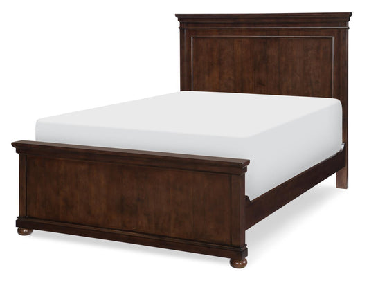 Canterbury 2.0 - Panel Headboard Full - Warm Cherry