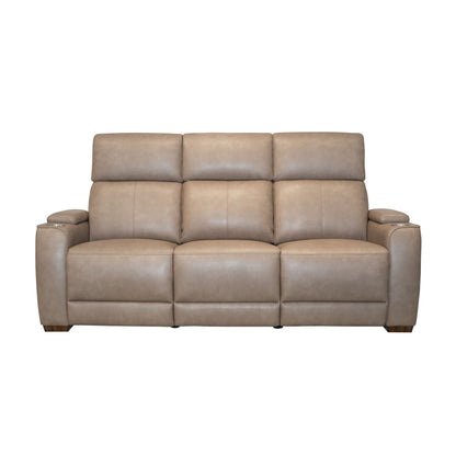 Vibe - Power Reclining Sofa With Console, Power Headrest, Lumbar, Heat, Massage & Pulse