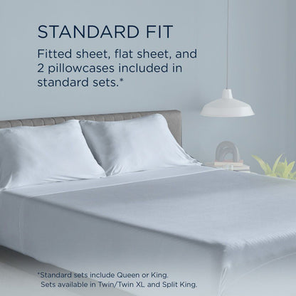 Linens - Tempur Breeze Cooling Sheet Set - Sleepy Blue