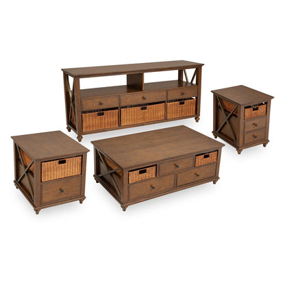 Elise - Sofa Table - Warm Cherry