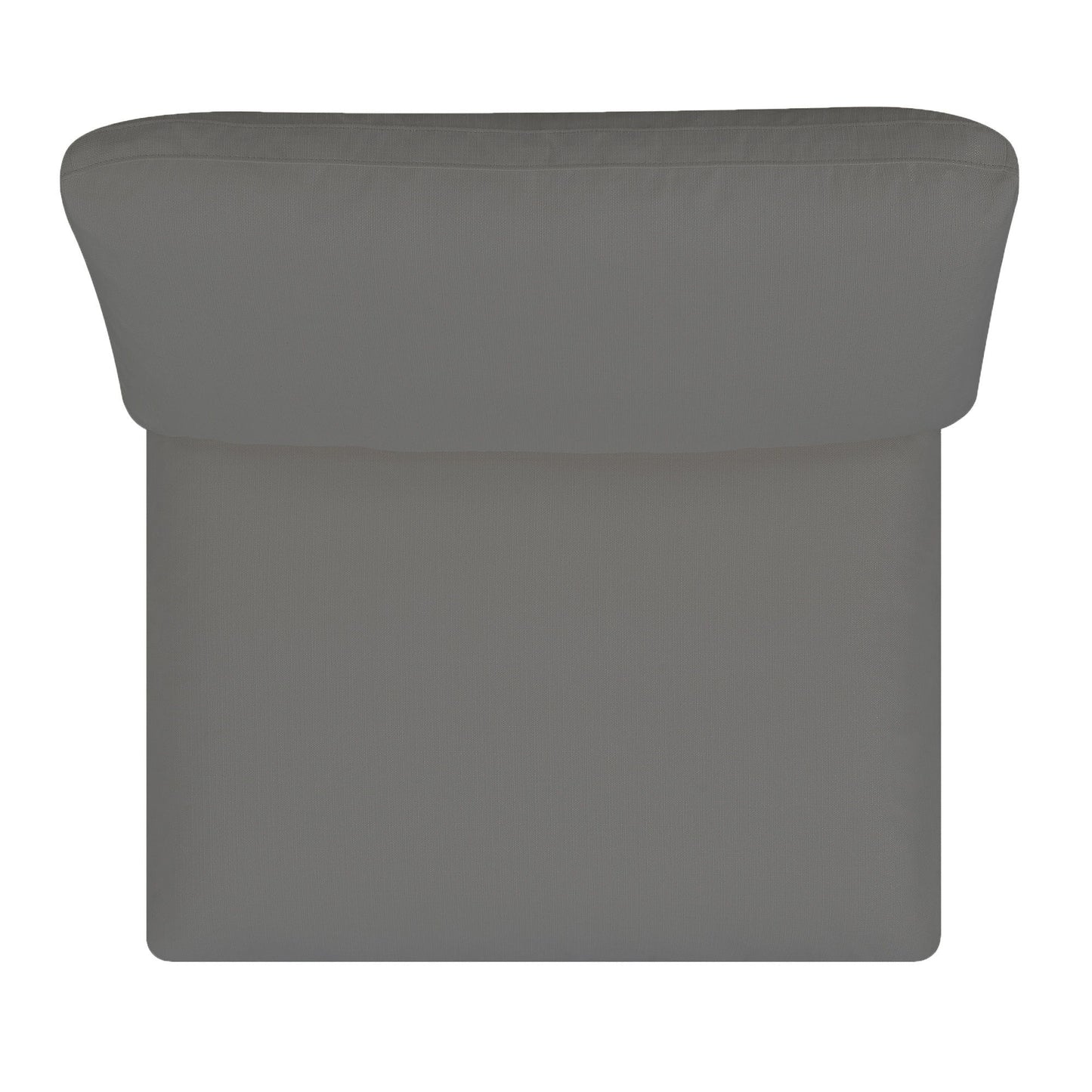 Cloud 9 - Sectional Armless Chair - Dark Gray