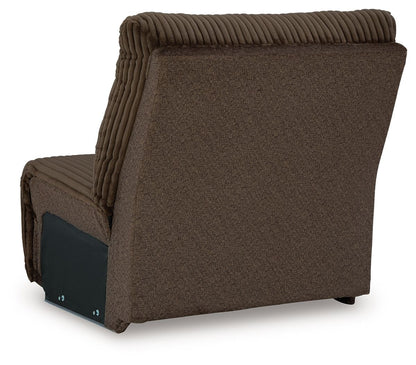 Top Tier - Armless Chair - Chocolate