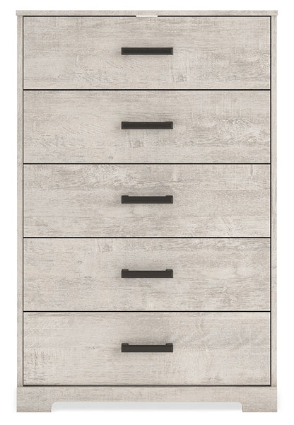 Shawburn - Five Drawer Chest - Gray