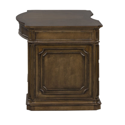 Amelia - Jr Executive Desk Top - Dark Brown