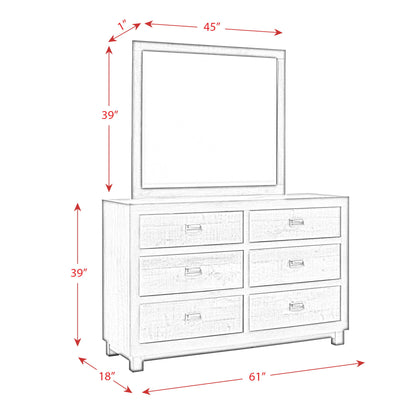 Harlington - 6-Drawer Dresser