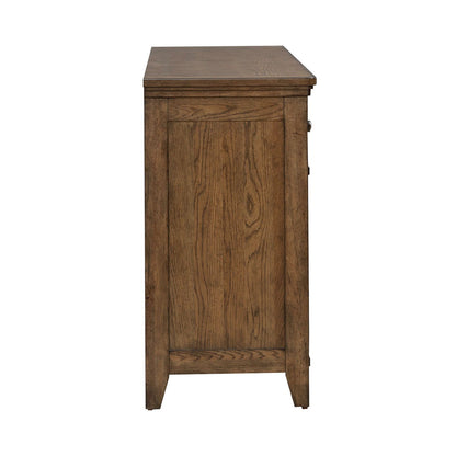 Carolina Park - 7 Drawer Dresser - Brown