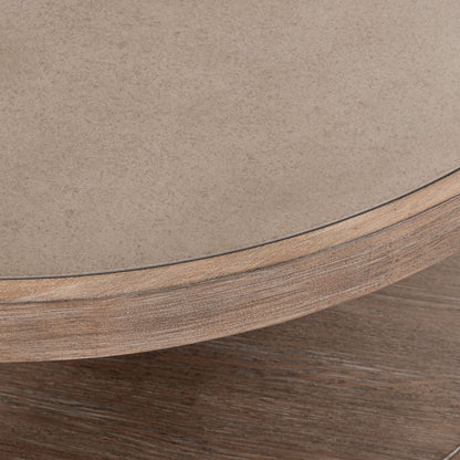 South Bend - Round Cocktail Table - Brown