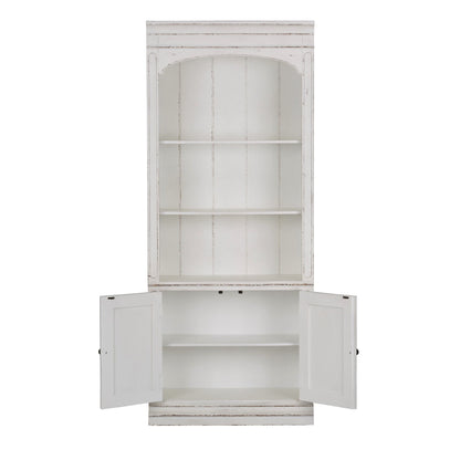 Magnolia Manor - Bunching Bookcase - White