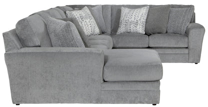 Glacier - Sectional With Included Accent Pillows