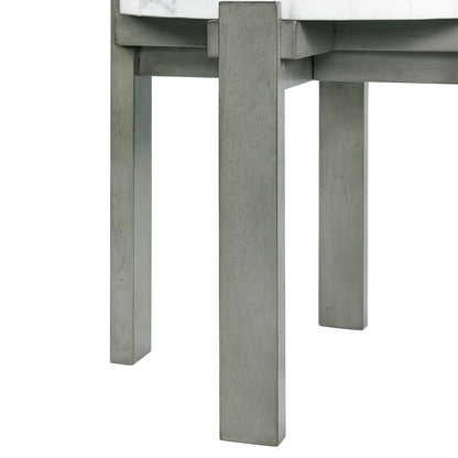 Rosamel - 2 Piece Occasional Table Set (Coffee Table And End Table) - Gray