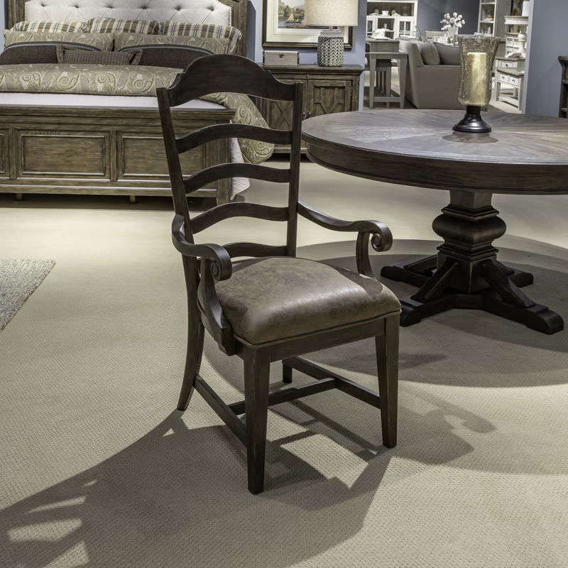 Paradise Valley - Upholstered Ladder Back Chair (RTA)